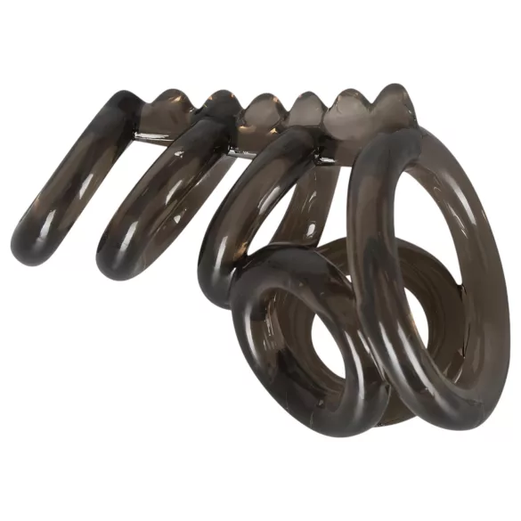 Bad Kitty - anel peniano e escrotal com textura estimulante