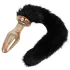 You2Toys - plug anal de vidro com cauda de gato