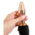 You2Toys - plug anal de vidro com cauda de gato