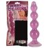 You2Toys - plug anal com bolinhas - ventosa - silicone roxo