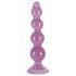 You2Toys - plug anal com bolinhas - ventosa - silicone roxo