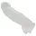 Crystal Skin - capa peniana extensora - silicone realista