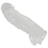 Crystal Skin - capa peniana extensora - silicone realista