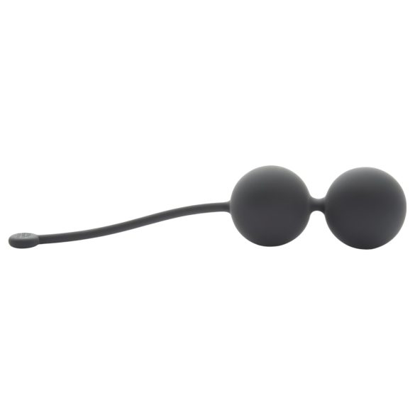 Fifty Shades of Grey - Bola de pompoarismo dupla - Silicone cinza