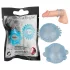 You2Toys - anel peniano duplo - silicone transparente azul