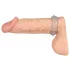 You2Toys - anel peniano duplo - silicone transparente azul