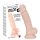 You2Toys - dildo com ventosa - médio - silicone - cor natural