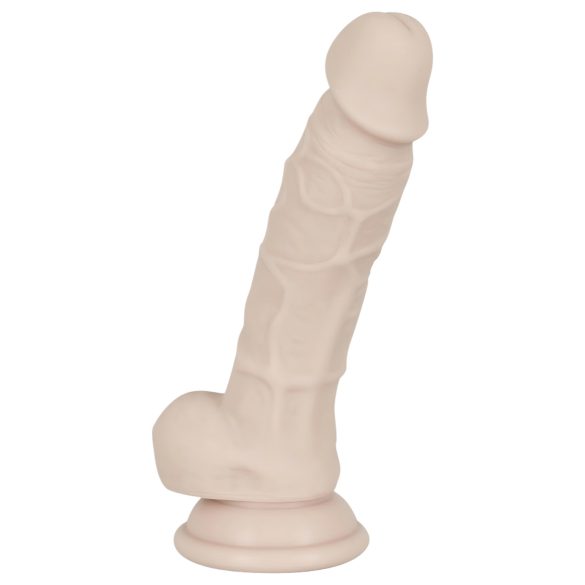 You2Toys - dildo com ventosa - médio - silicone - cor natural