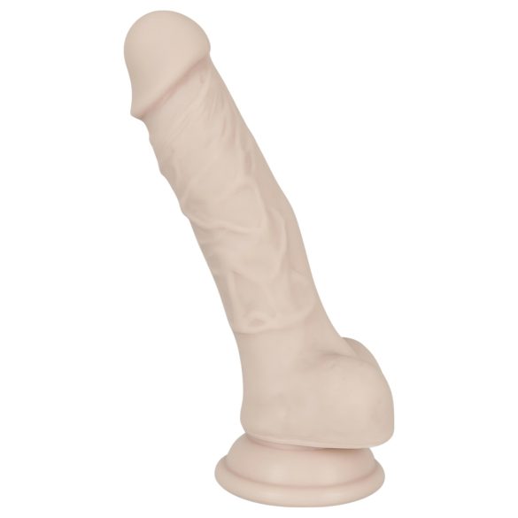 You2Toys - dildo com ventosa - médio - silicone - cor natural