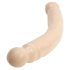 Doc Johnson - dildo duplo - realístico - 30,5cm - cor natural