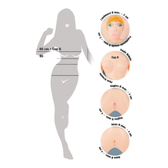 You2Toys - Boneca inflável Tempestade