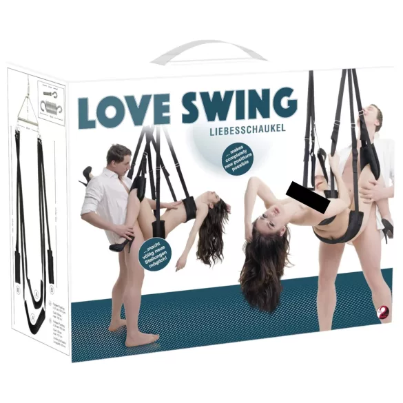 You2Toys - balanço erótico para sexo - ajustável - preto