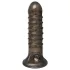 Rebel - capa peniana texturizada - silicone cinza