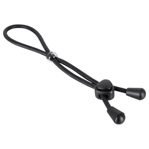 Bad Kitty - anel peniano e escrotal em silicone - preto