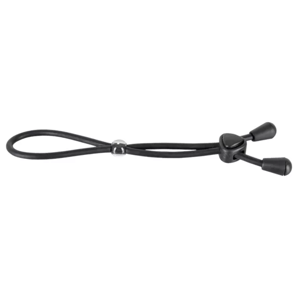 Bad Kitty - anel peniano e escrotal em silicone - preto
