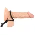 Bad Kitty - anel peniano e escrotal em silicone - preto