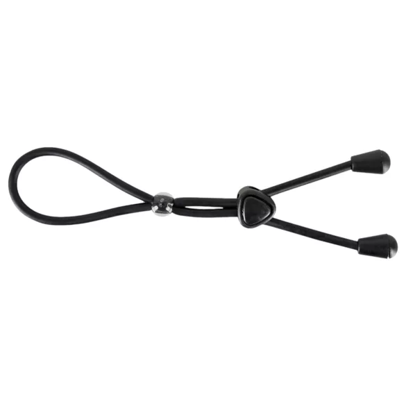 Bad Kitty - anel peniano e escrotal em silicone - preto