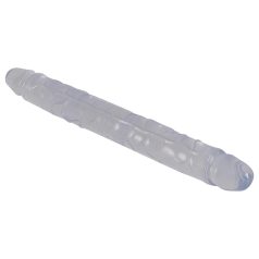 Cristal - dildo duplo - vidro - 34cm
