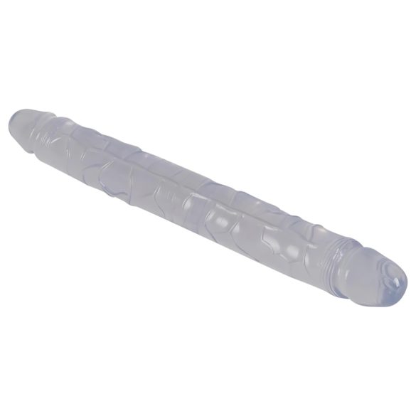 Cristal - dildo duplo - vidro - 34cm
