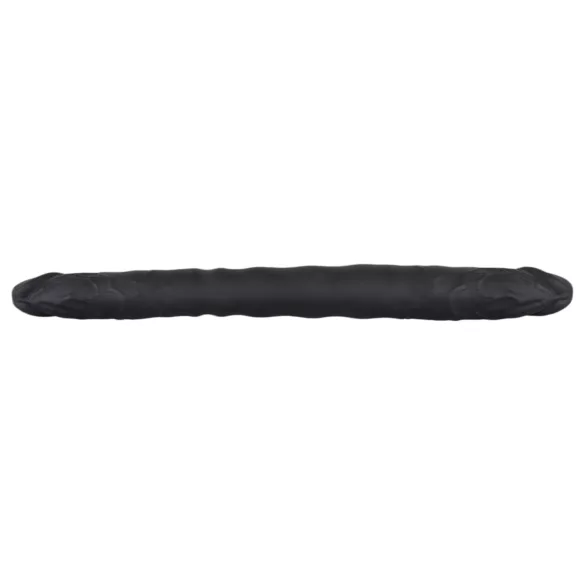 Bad Kitty - dildo duplo de silicone - preto