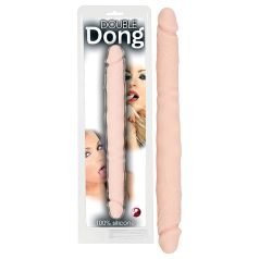 You2Toys - dildo duplo - 100% silicone - cor natural