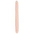 You2Toys - dildo duplo - 100% silicone - cor natural