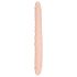 You2Toys - dildo duplo - 100% silicone - cor natural