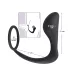 Black Velvets - plug anal com anel peniano - silicone preto