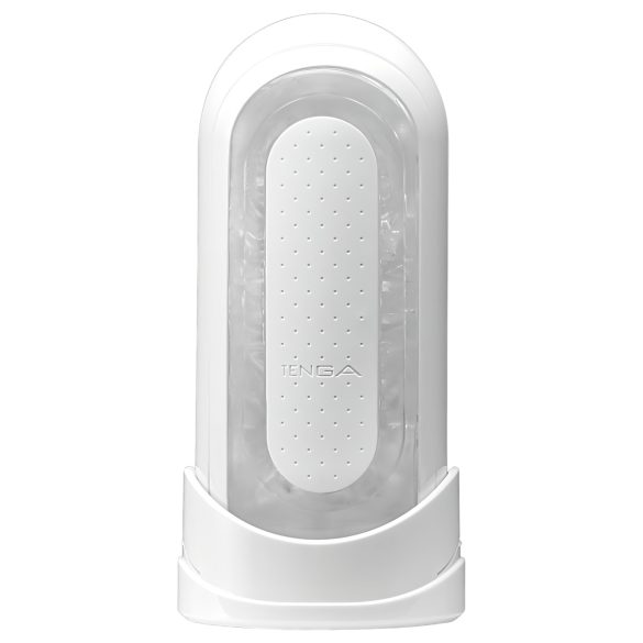 TENGA Flip Zero - masturbador masculino compacto - branco