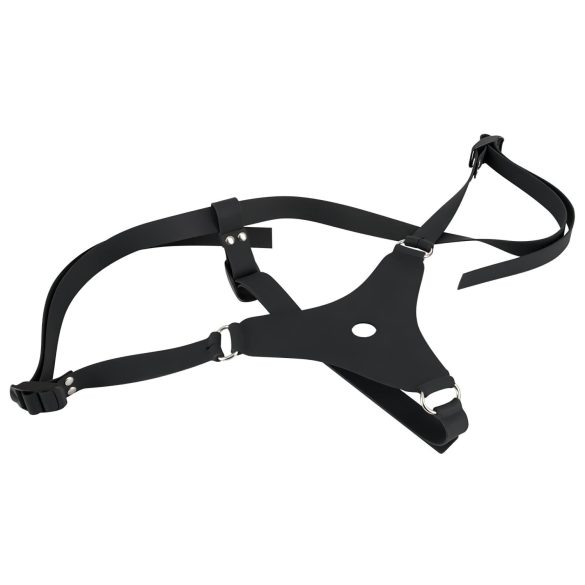 You2Toys - Silicone Strap-On - strap-on de silicone (preto)