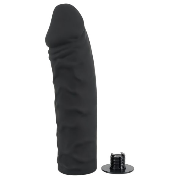 You2Toys - Silicone Strap-On - strap-on de silicone (preto)