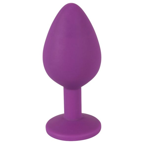 Colorful JOY - plug anal silicone médio - roxo