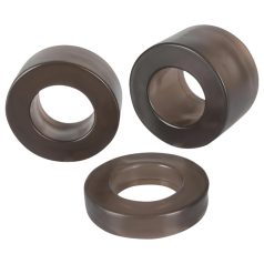   You2Toys - Anel peniano e testicular - conjunto com extensor - cinza