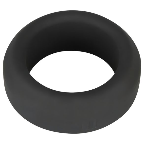 Black Velvets - anel peniano grosso - silicone preto - 2,6cm