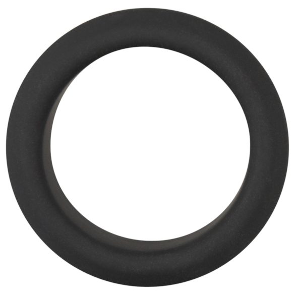 Black Velvets - anel peniano grosso 3,2cm - silicone preto