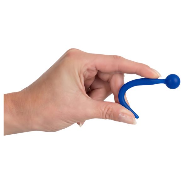 Dilator Sperm Stopper - dilatador uretral com bola - silicone azul