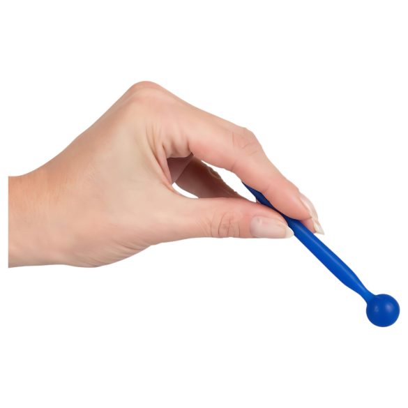 Dilator Sperm Stopper - dilatador uretral com bola - silicone azul