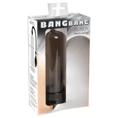 Bang Bang - bomba peniana - sucção manual - silicone/preto