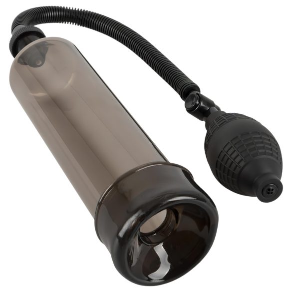 Bang Bang - bomba peniana - sucção manual - silicone/preto