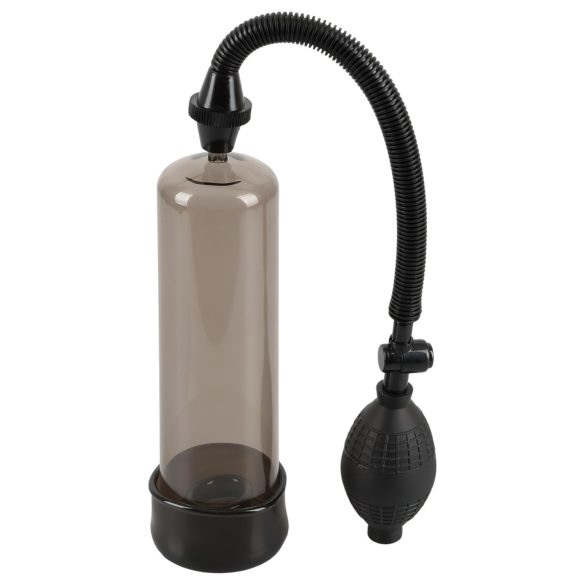 Bang Bang - bomba peniana - sucção manual - silicone/preto