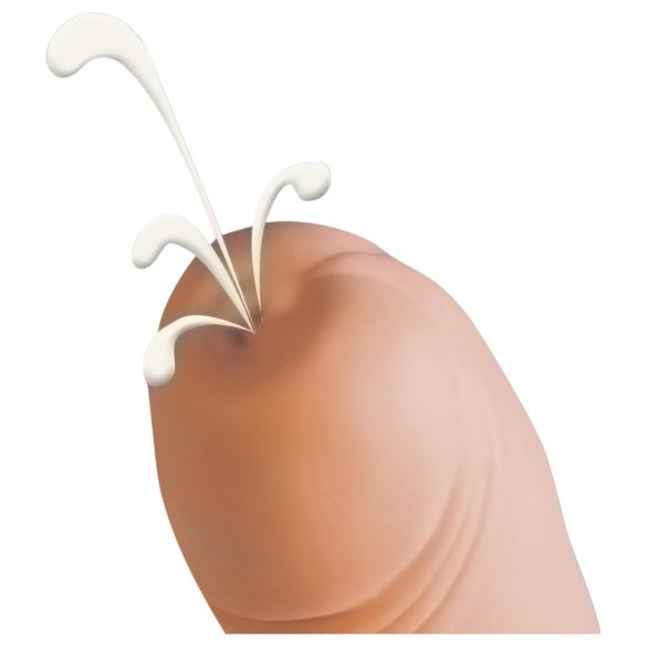 You2Toys - dildo ejaculador - efeito spray - cor natural