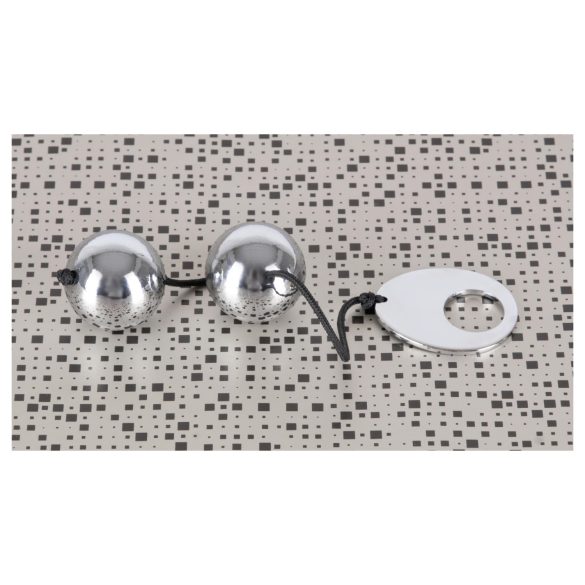 Bad Kitty - bolas tailandesas - metal prateado