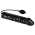 You2Toys - plug anal inflável com bomba - grande - látex preto