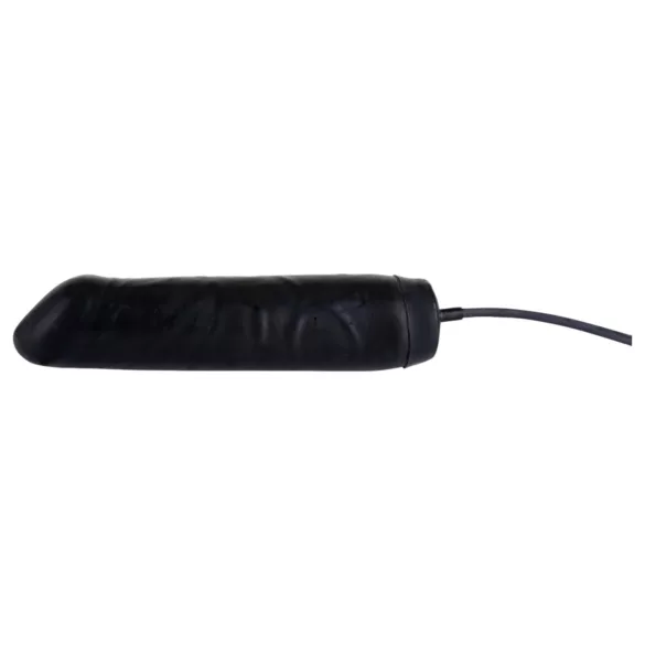 You2Toys - plug anal inflável com bomba - grande - látex preto