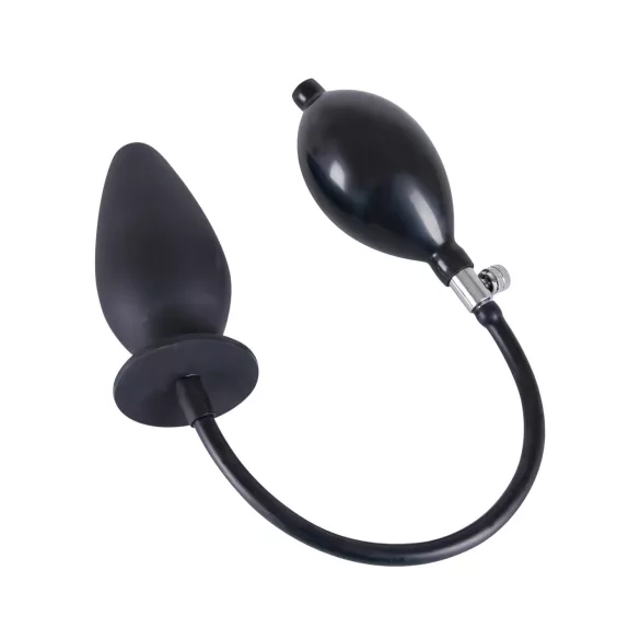 You2Toys - plug anal inflável - silicone preto