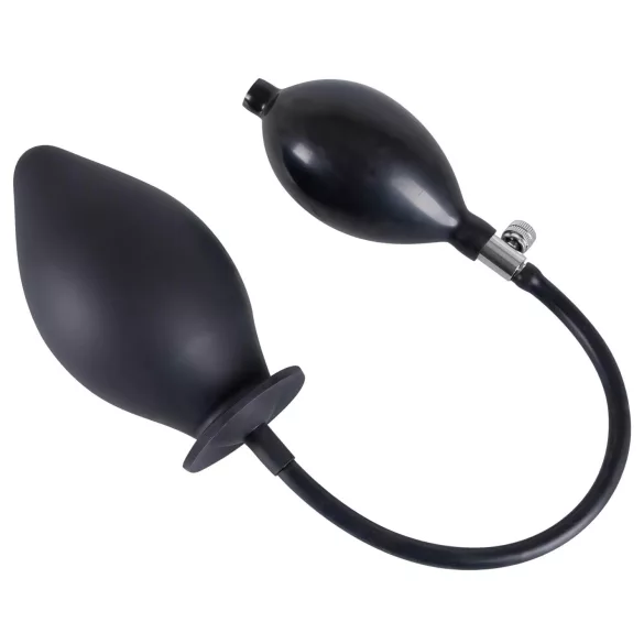 You2Toys - plug anal inflável - silicone preto