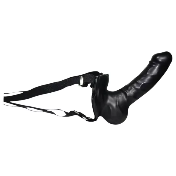 You2Toys - dildo com arnês - preto
