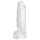 Cristalino - dildo grande - transparente