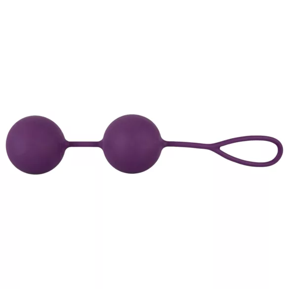 SMILE - Bola vaginal XXL - gigante - silicone roxa