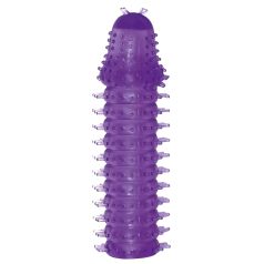 You2Toys - capa peniana - texturizada - silicone roxo